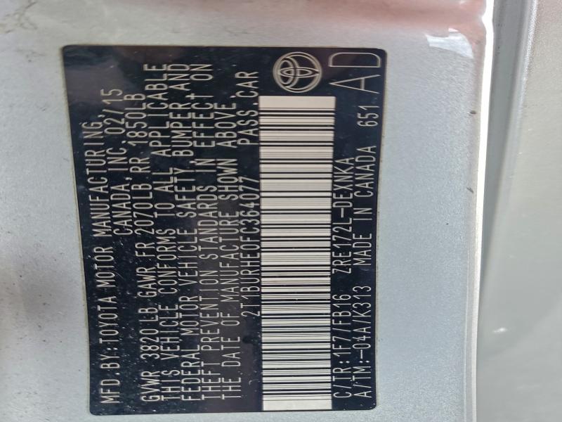 Фото 12 - TOYOTA COROLLA