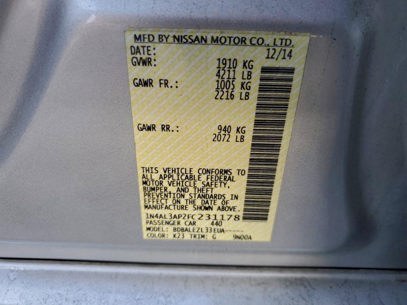 Фото 12 - NISSAN ALTIMA