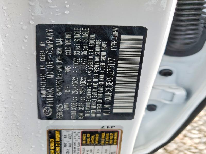 GENESIS GV80 PREST 2025 VIN KMUHCESBXSU275177