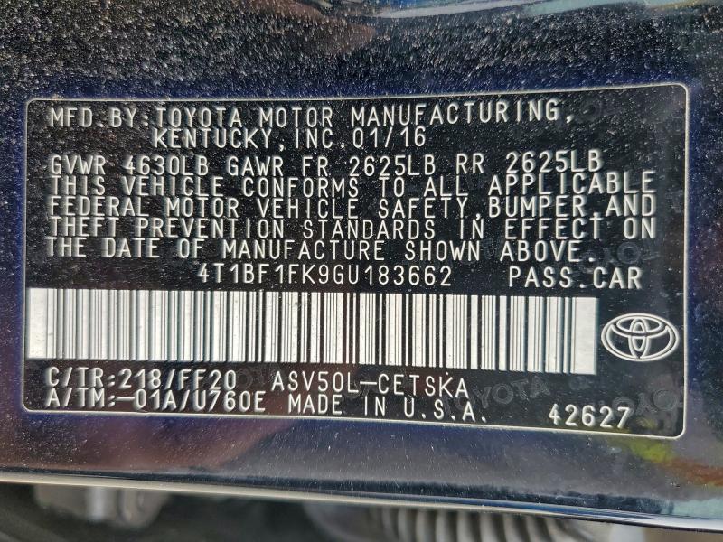 Фото 13 - TOYOTA CAMRY