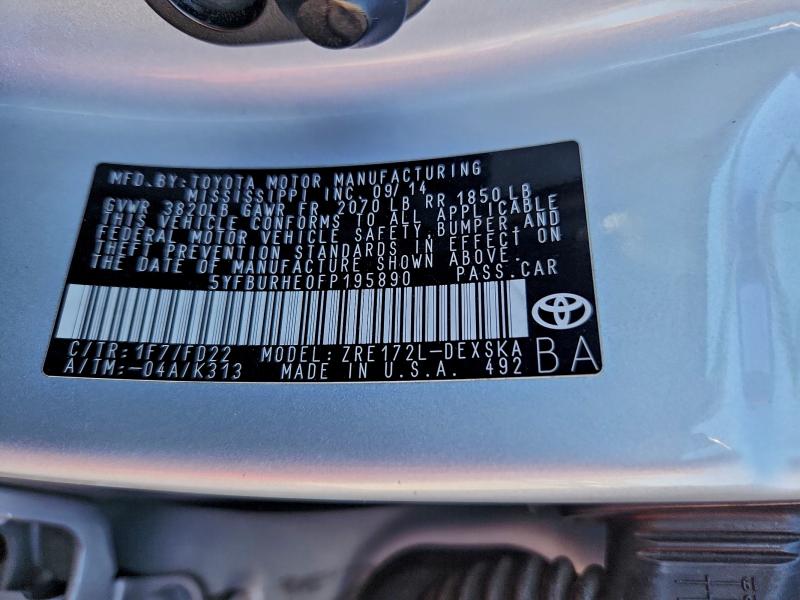 Фото 12 - TOYOTA COROLLA