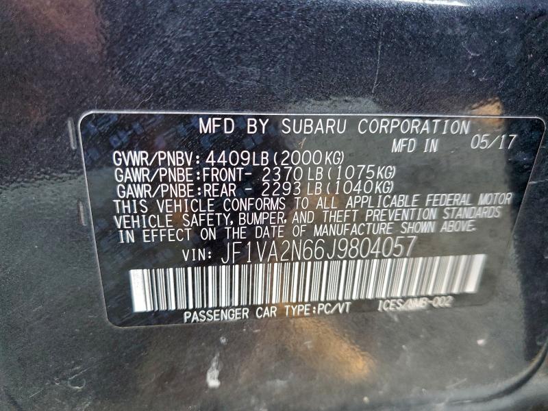 Фото 12 - SUBARU WRX