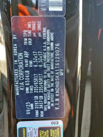 KIA CARNIVAL L 2026 VIN KNDNB5KA1T6129076