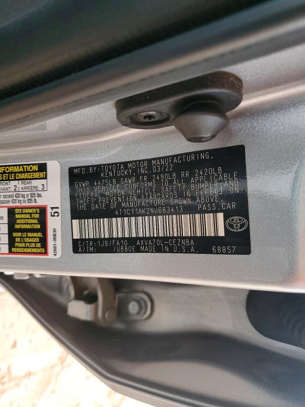 Фото 13 - TOYOTA CAMRY