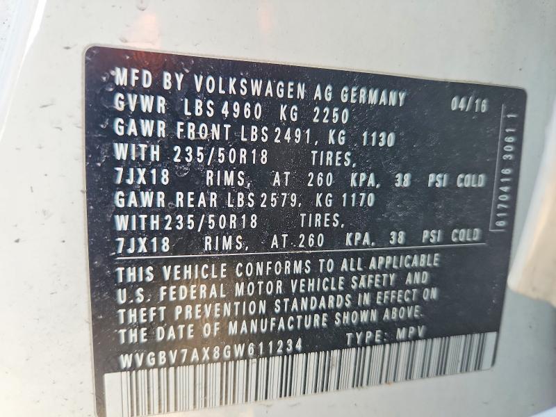 Фото 13 - VOLKSWAGEN TIGUAN