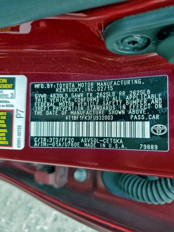 Фото 12 - TOYOTA CAMRY