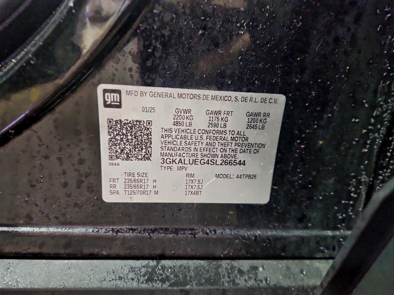 GMC TERRAIN EL 2025 VIN 3GKALUEG4SL266544