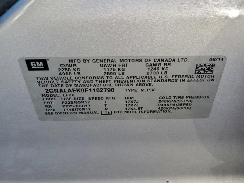 Фото 12 - CHEVROLET EQUINOX