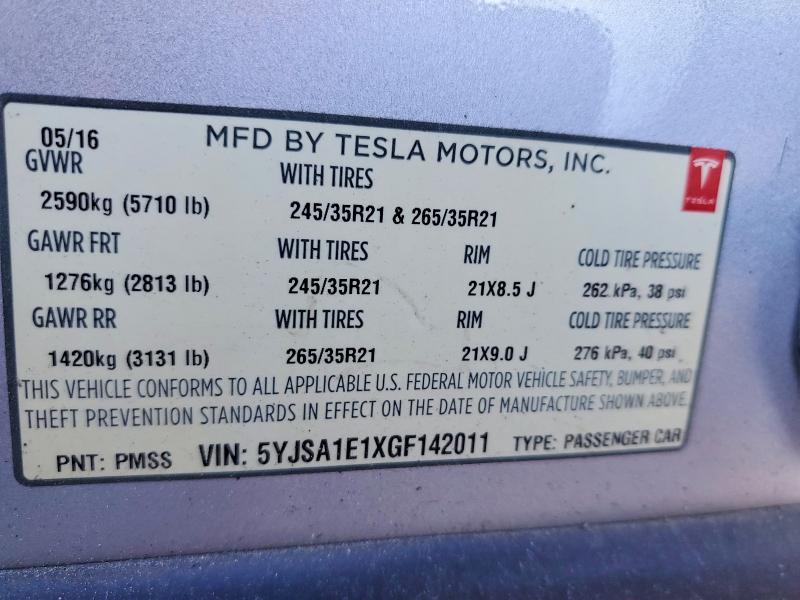 Фото 12 - TESLA MODEL S