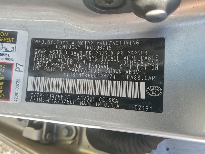 Фото 13 - TOYOTA CAMRY