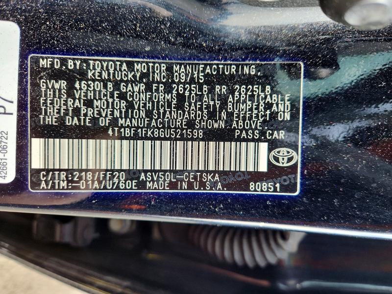 Фото 12 - TOYOTA CAMRY