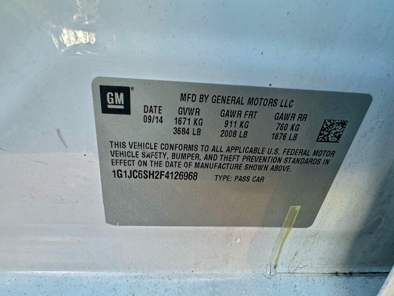 Фото 10 - CHEVROLET SONIC