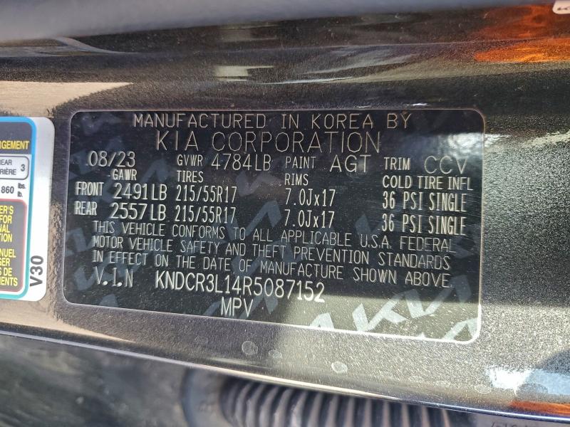 KIA NIRO WIND 2024 VIN KNDCR3L14R5087152