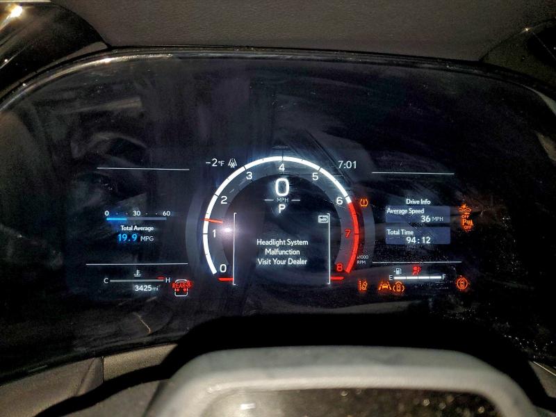 LEXUS TX 350 BAS 2025 VIN 5TDAAAB60SS030043