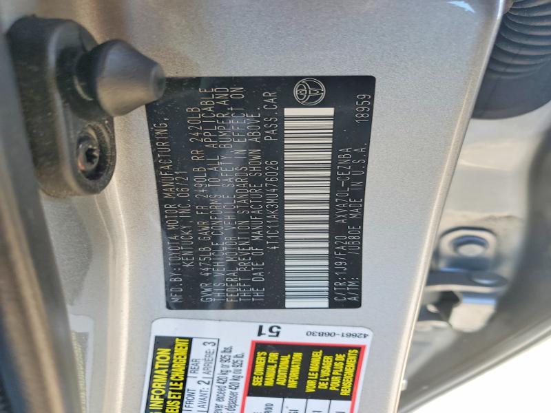 Фото 12 - TOYOTA CAMRY