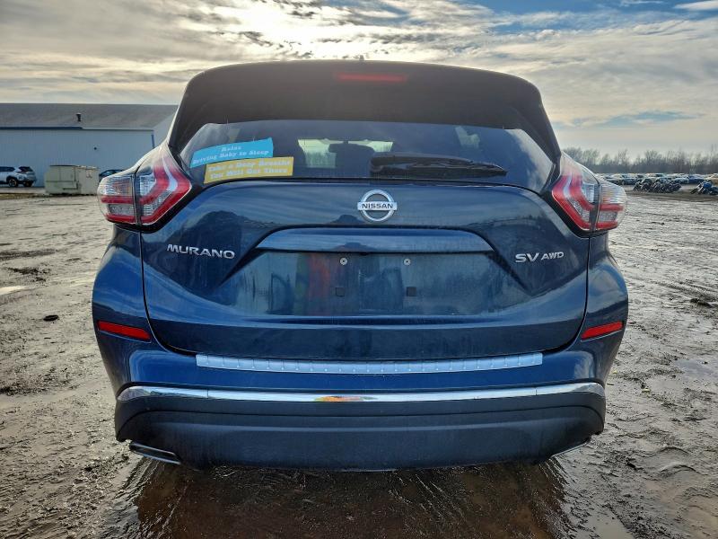NISSAN MURANO 2018 VIN 5N1AZ2MH6JN186861