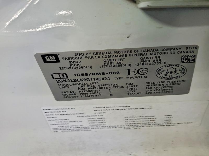 Фото 12 - CHEVROLET EQUINOX