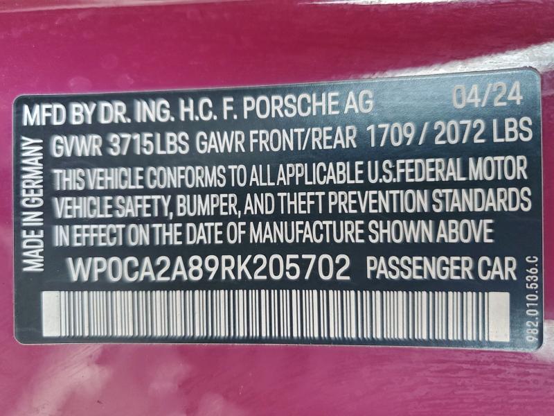 Фото 12 - PORSCHE BOXSTER