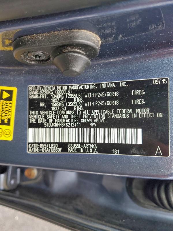 Фото 13 - TOYOTA HIGHLANDER