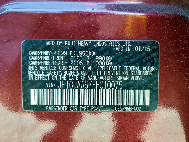 Фото 12 - SUBARU IMPREZA