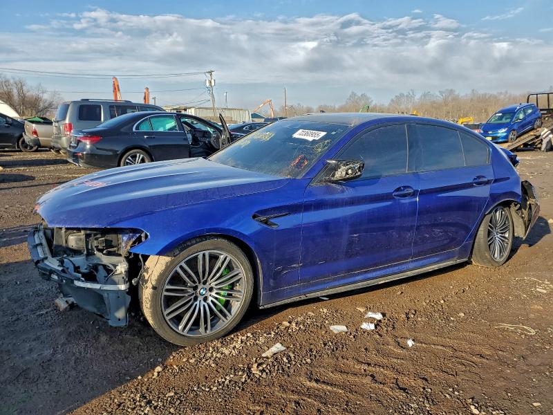 BMW M5 2018 VIN WBSJF0C59JB282308