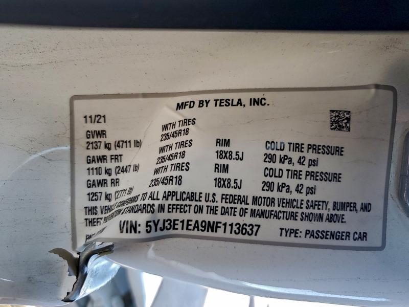Фото 12 - TESLA MODEL 3