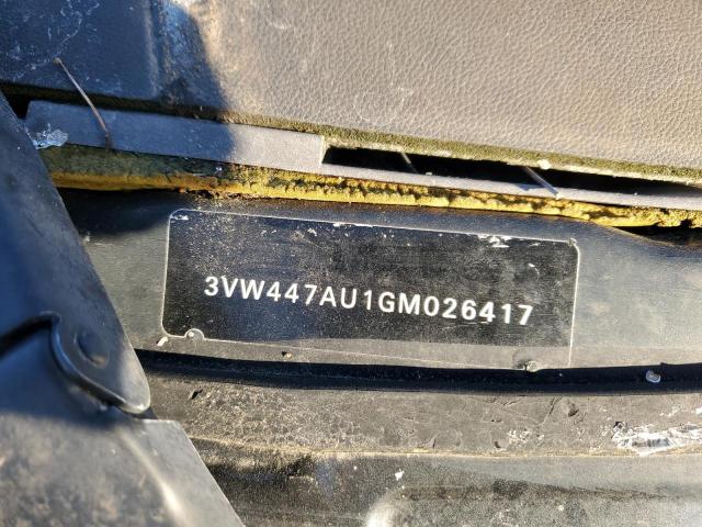 VOLKSWAGEN GTI 2016 VIN 3VW447AU1GM026417