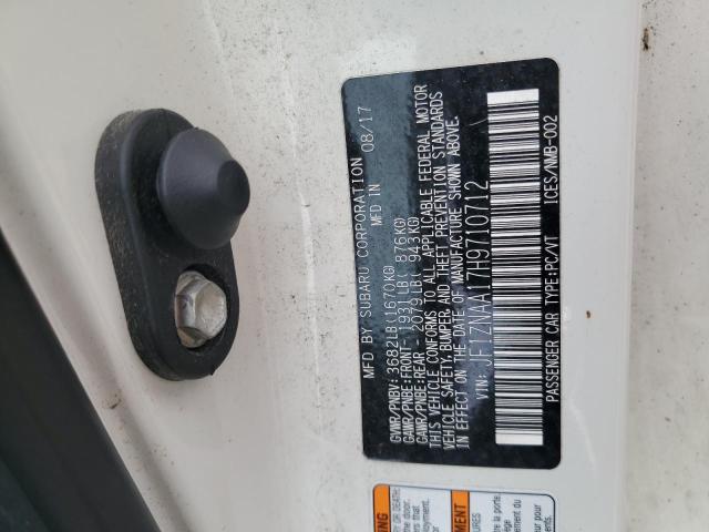 TOYOTA 86 2017 VIN JF1ZNAA17H9710712