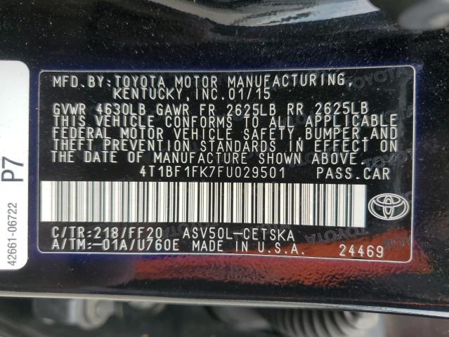 Фото 12 - TOYOTA CAMRY