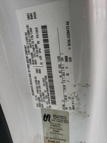 FORD F450 2019 VIN 1FDUF4GY6KED57185