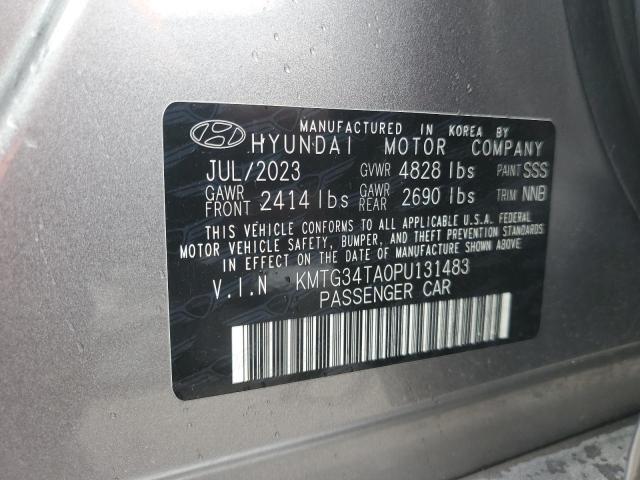 GENESIS G70 BASE 2023 VIN KMTG34TA0PU131483