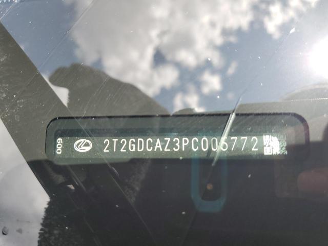 LEXUS NX 250 2023 VIN 2T2GDCAZ3PC005772