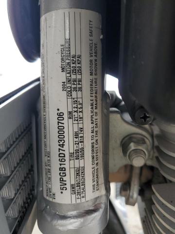 VICTORY MOTORCYCLE 2004