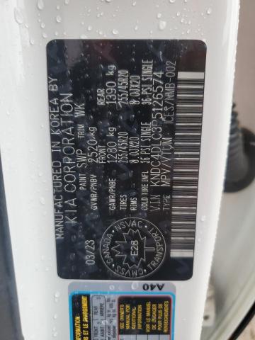 KIA EV6 GT LIN 2023 VIN KNDC4DLC3P5126574