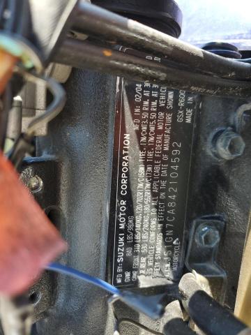 SUZUKI GSX 2004