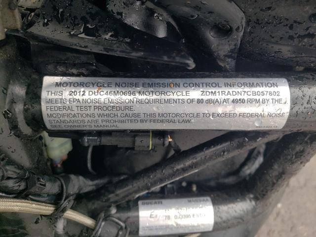 DUCATI MONSTER 2012