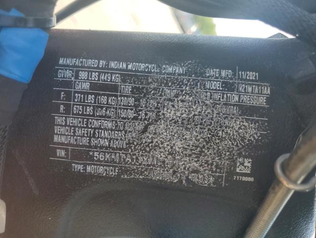 INDIAN MOTORCYCLE 2021