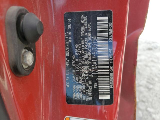 TOYOTA SCION 2015 VIN JF1ZNAA17F9706754