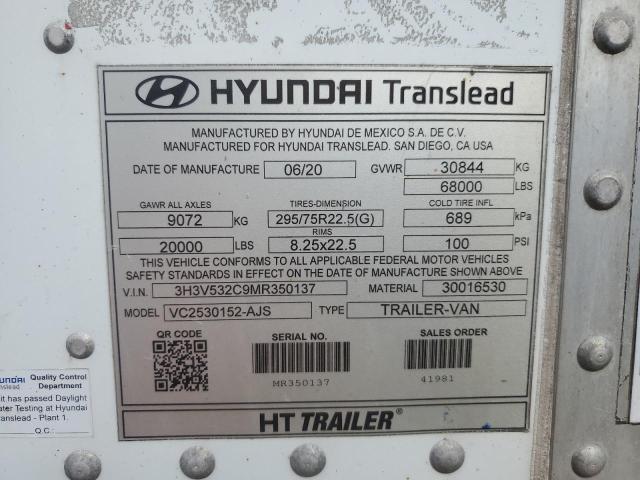 HYUNDAI ALL OTHER 2021 VIN 3H3V532C9MR350137