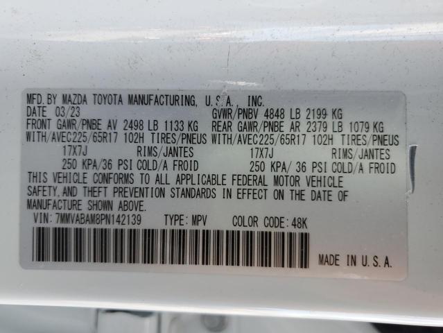 MAZDA CX-50 2023 VIN 7MMVABAM8PN142139