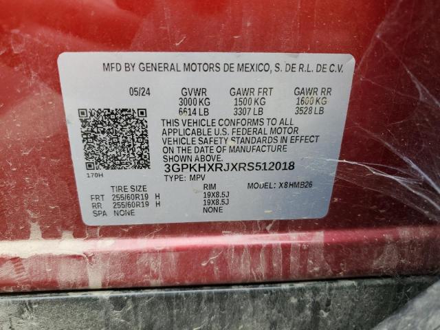 HONDA PROLOGUE T 2024 VIN 3GPKHXRJXRS512018