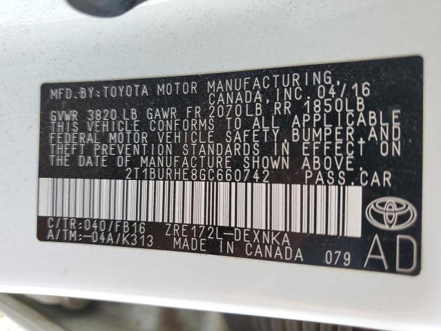 Фото 12 - TOYOTA COROLLA