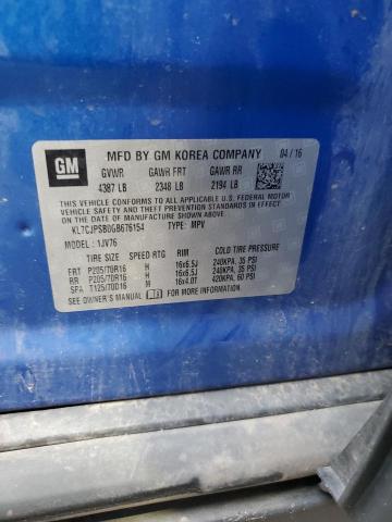 Фото 12 - CHEVROLET TRAX