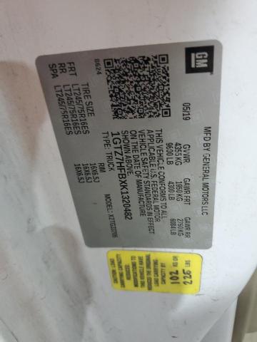 GMC SAVANA 2019 VIN 1GTZ7HFBXK1320482