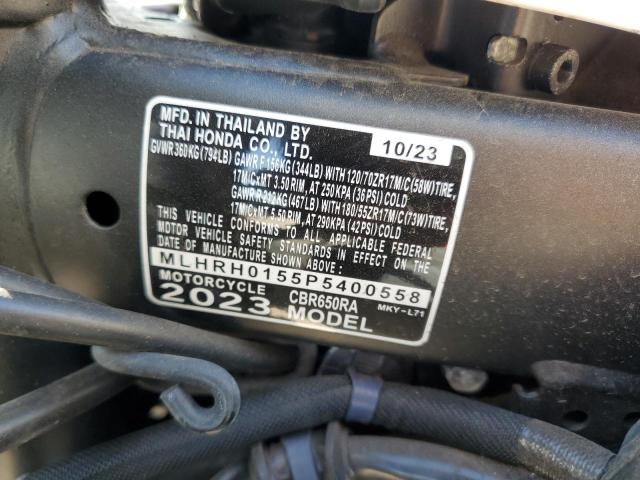 HONDA CBR CYCLE 2023