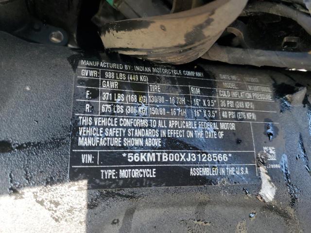 INDIAN MOTORCYCLE 2018