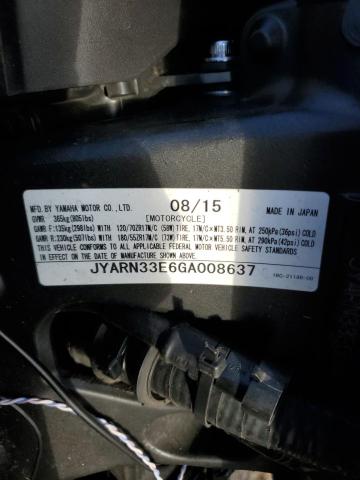 YAMAHA FZ-07/09 2016