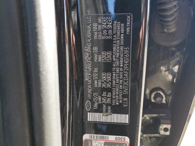 HYUNDAI SANTA CRUZ 2023 VIN 5NTJCDAF2PH076193