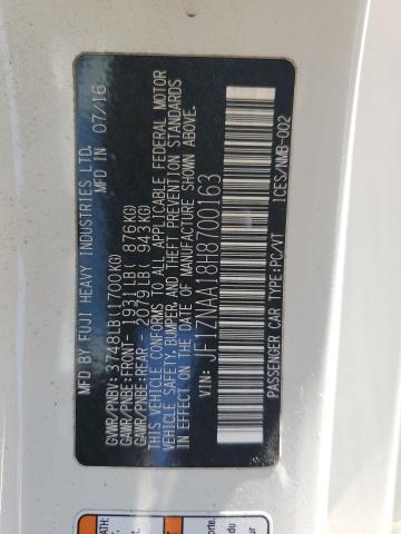 TOYOTA 86 2017 VIN JF1ZNAA18H8700163