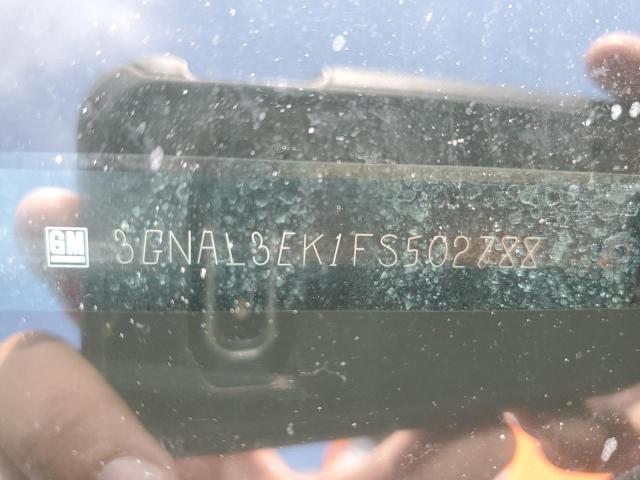 CHEVROLET CAPTIVA 2015 VIN 3GNAL3EK1FS502788